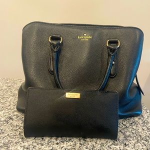 Kate Spade purse with matching wallet